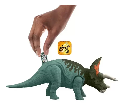 Producto - Jurassic World Dominion Triceratops Roar Strikers - 2
