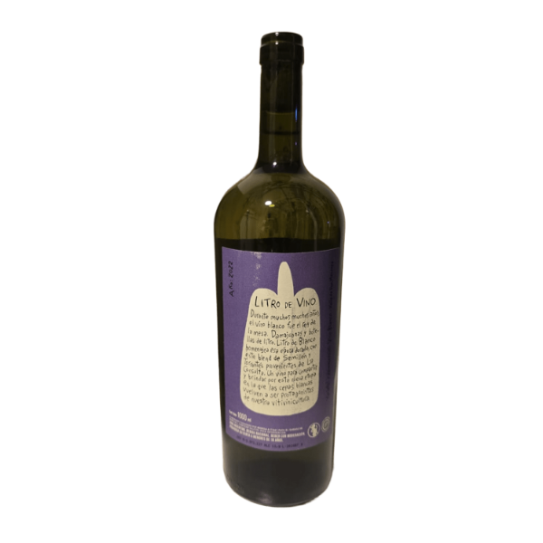 Producto - Litro de Vino Blanco 2022 - 1