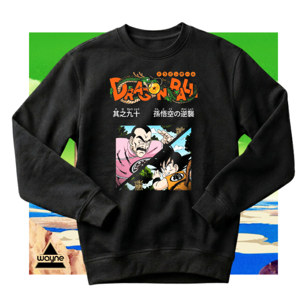 Producto - Buzo Dragon Ball retro Goku vs tao pai pai