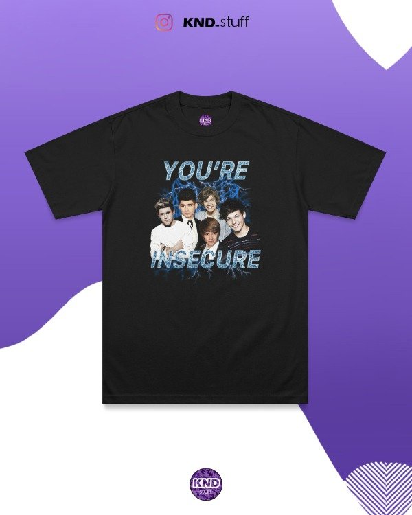 Producto - Remera you're insecure - DTF