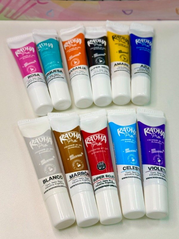 Producto - Colorante en gel Radha - 0