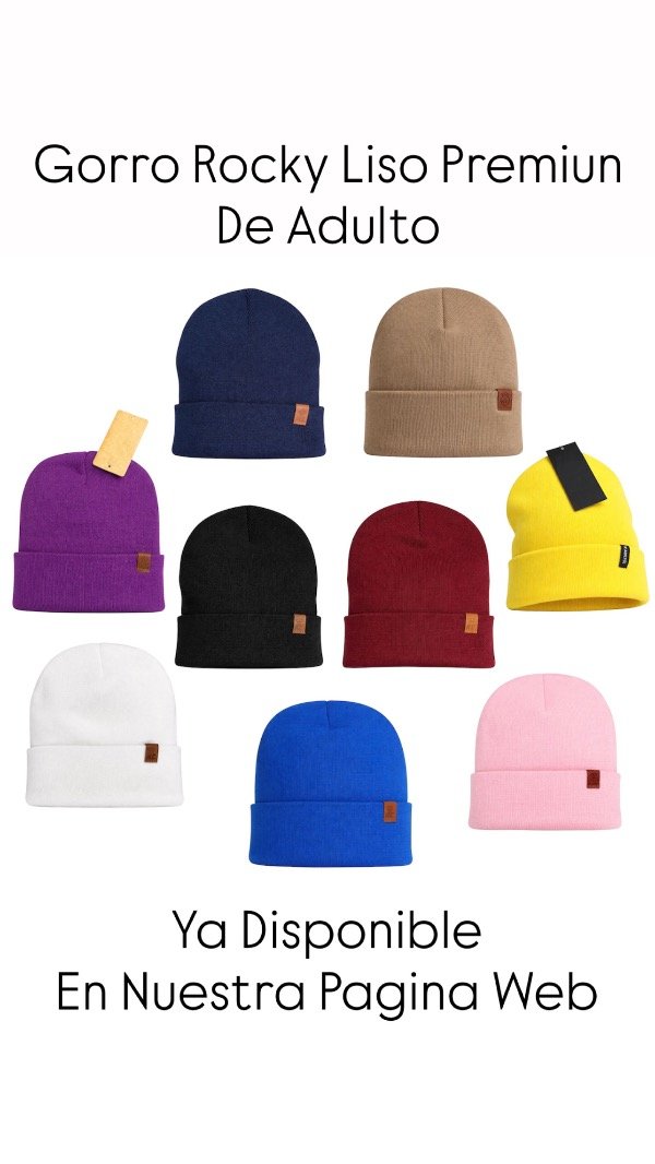 Producto - Gorro Rocky Premiun Adulto X1 Al Azar
