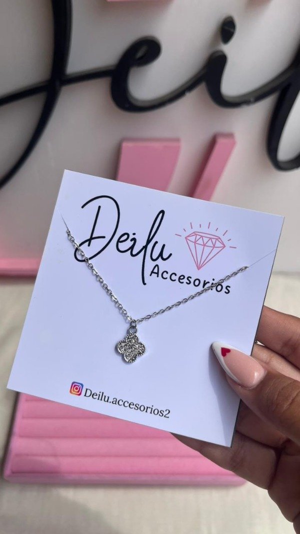 Producto - Collar trebol shimmer