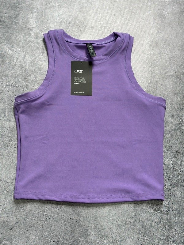 Producto - Crop Top Circ Lila Oscuro