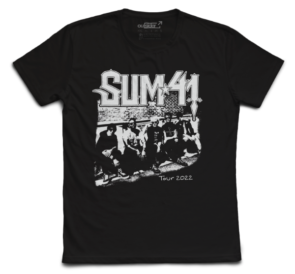 Producto - Sum 41 - Tour 2022 - Remera Negra