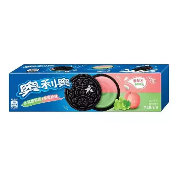 Producto - Oreo Durazno y Uva China 97gr