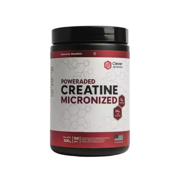 Producto - POWERADED CREATINE MICRONIZED 500 GRS. - ONE FIT NUTRITION