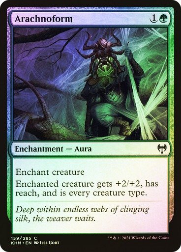 Producto - Arachnoform Foil  Kaldheim