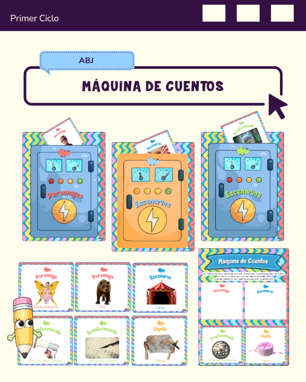 Producto - PROYECTO ABJ: MÁQUINA DE CUENTOS