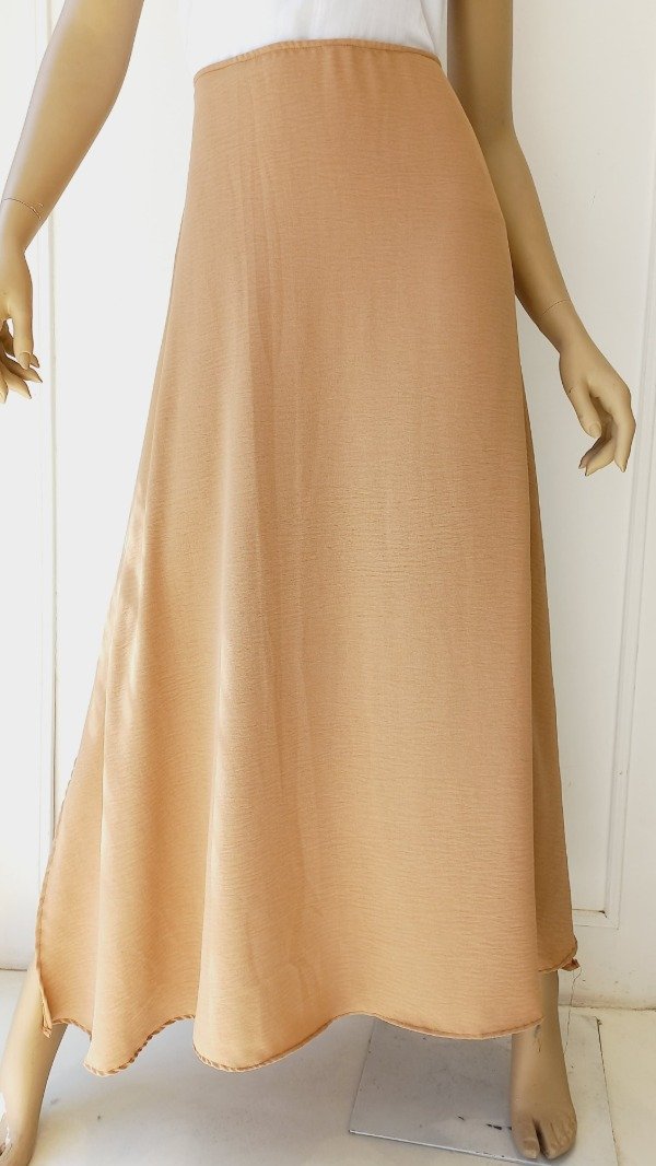 Producto - Pollera Larga Con Cierre Cey Liso (Art. 5552)