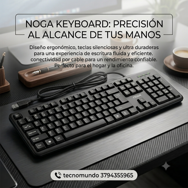 Producto - teclado con cable
