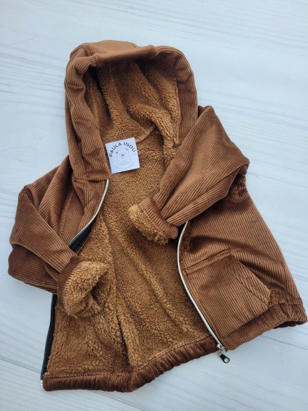 Producto - CAMPERA TEDDY CHOCO - transferencia 19.550 - 1