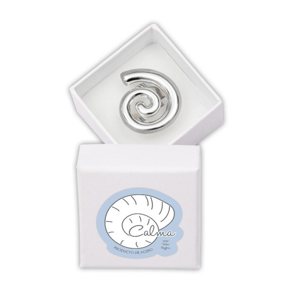 Producto - Anillo Acero Caracol Úrsula Regulable