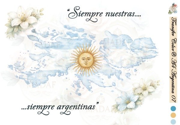 Producto - TRANSFER COLOR A4 ARGENTINA 07