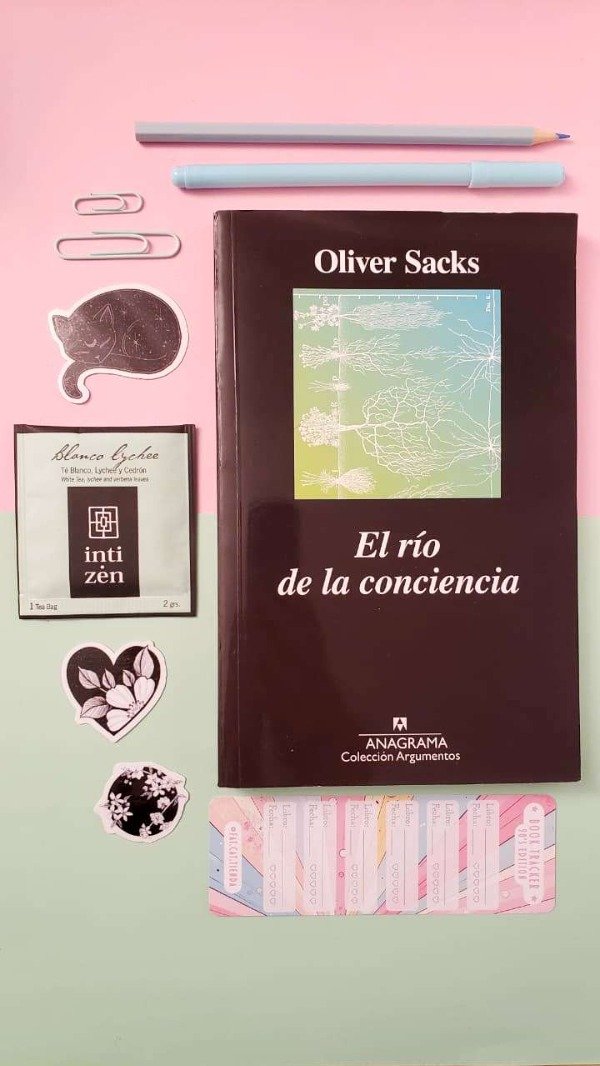 Producto - El Río de la Conciencia - Oliver Sacks (libro + accesorios)