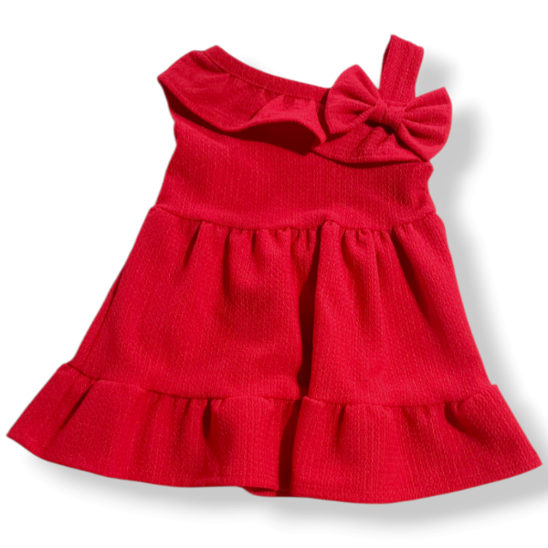 Producto - Vestido moño rojo