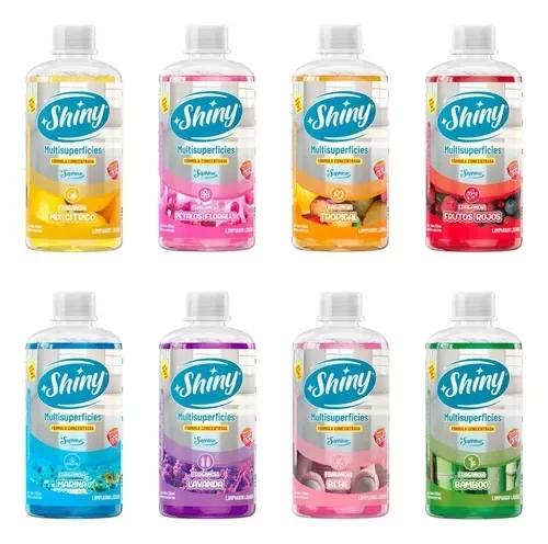 Producto - LIMPIADOR LIQUIDO SHINY DE SAPHIRUS 250ML