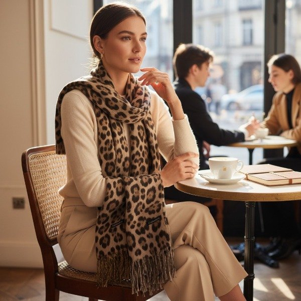 Producto - BUFANDON CASHMERE SIEMPRE GUAPA ANIMAL PRINT SURTIDO 70X200CM