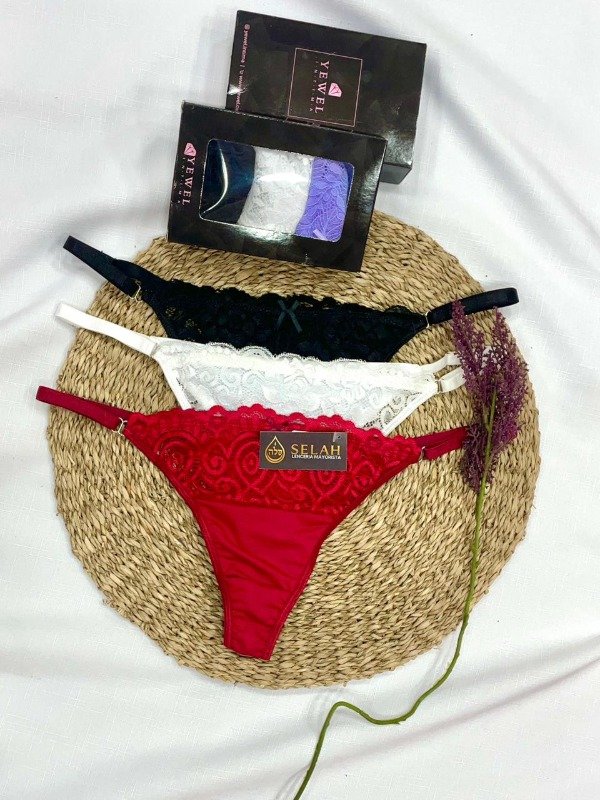 Producto - Art 16 YEWEL - Pack X3 Regulable de Microfibra frente de Puntilla T:UNICO