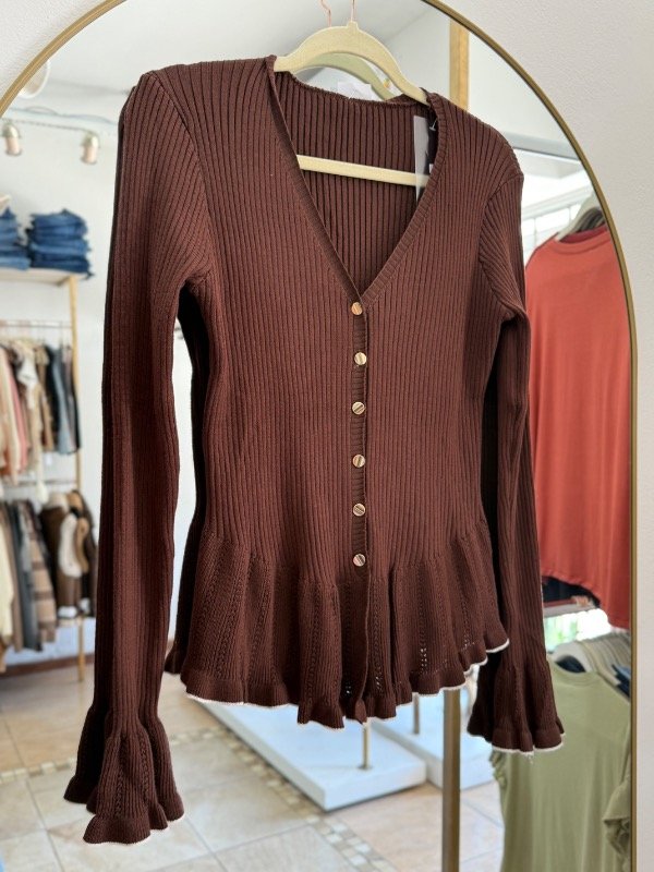 Producto - Cardigan choco