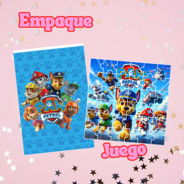 Producto - Rompecabezas Paw patrol + packaging