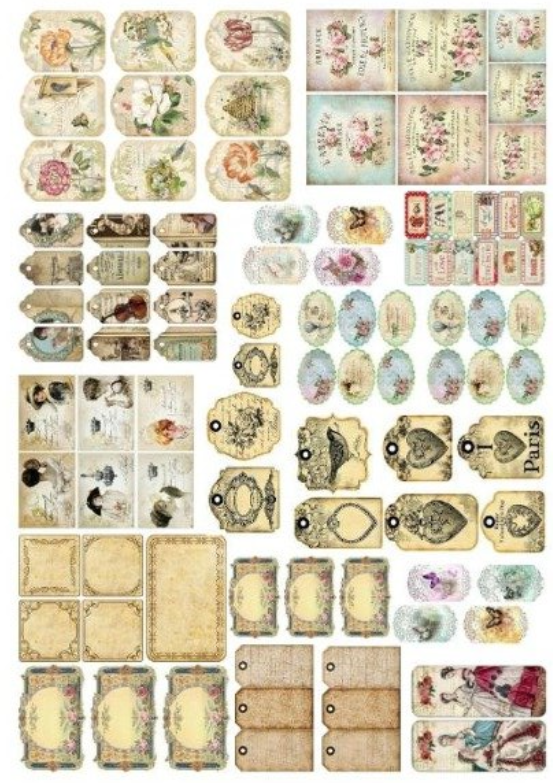 Producto - PAPEL DE SEDA  ETIQUETAS FRANCESAS 70X50