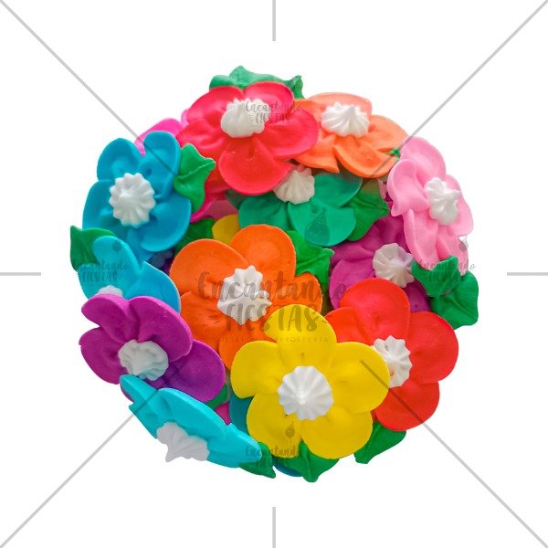 Producto - Flores Azucar No Me Olvides x 5u Multicolor
