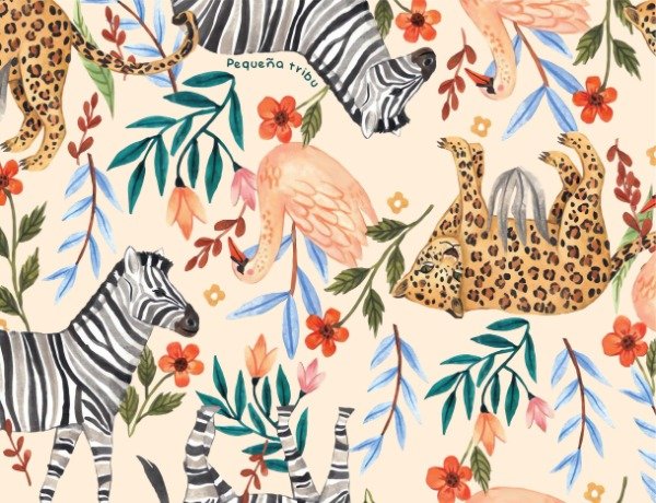 Producto - ROMPEVIENTO SELVA LEOPARDO