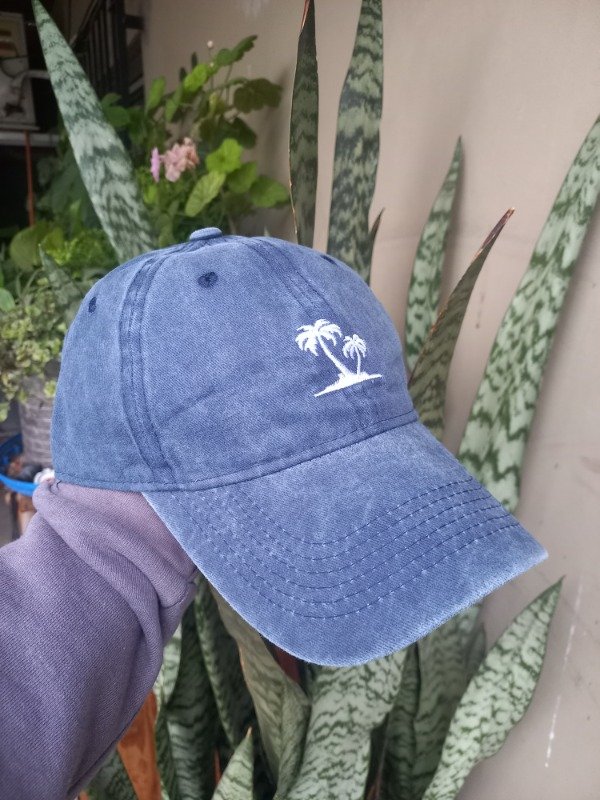 Producto - gorra "palmeritas" (azul)