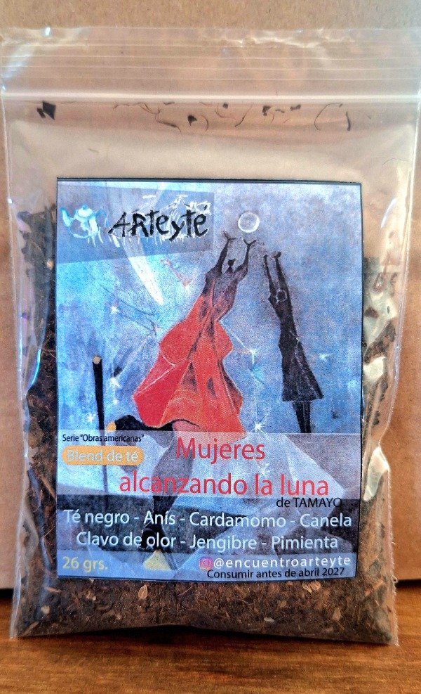 Producto - Té negro chai MUJERES ALCANZANDO LA LUNA