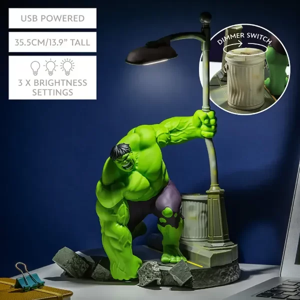 Producto - Marvel Hulk Lámpara Diorama Paladone - 1