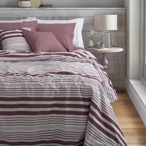 Producto - Juego de Sábanas King Size 150 Hilos Estampadas Dashed