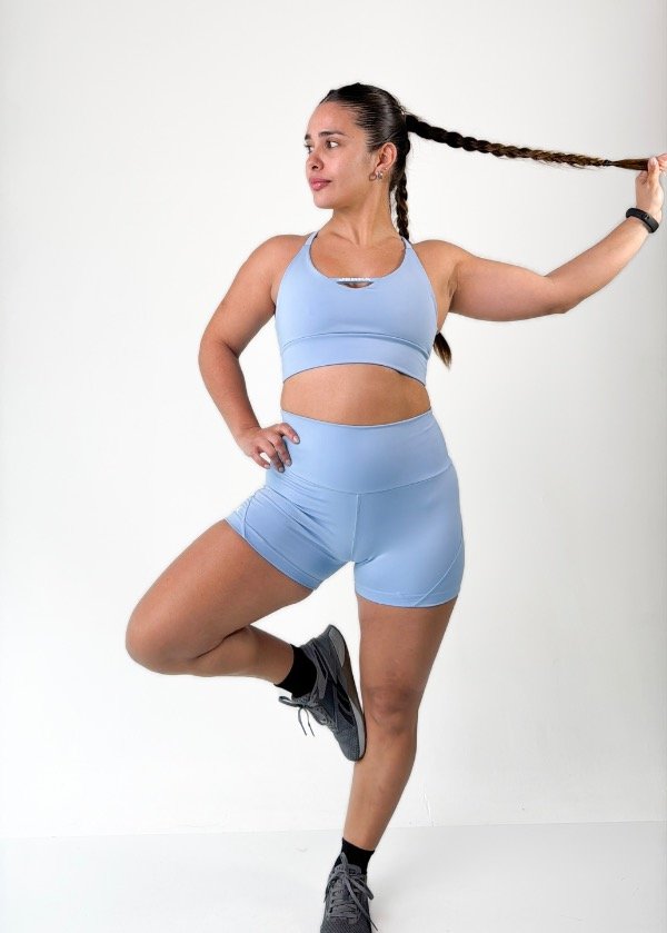Producto - Short RUSH celeste - 0