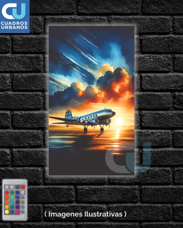 Producto - Aviones Art Led 1