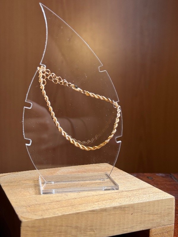 Producto - Pulsera trenza dorada