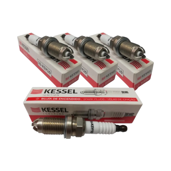 Producto - Kit 4 Bujias Kessel Vw Gol Trend Fox Suran Golf Polo 1.6 8v
