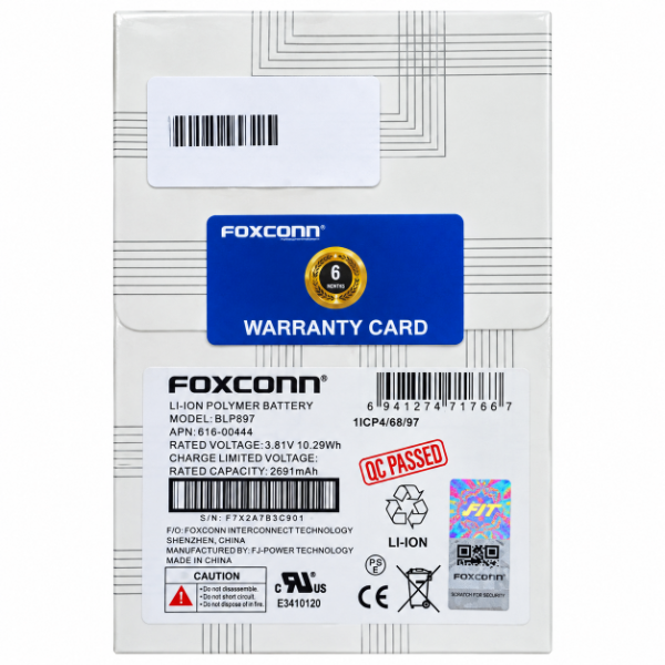 Producto - Bateria Iphone 11 foxconn slim