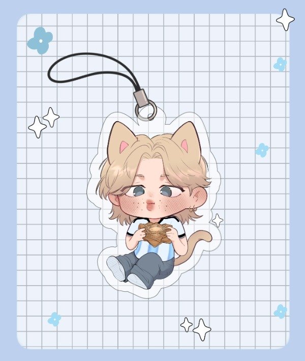 Producto - Phone Charms Acrílico BTS x Argentina - 2