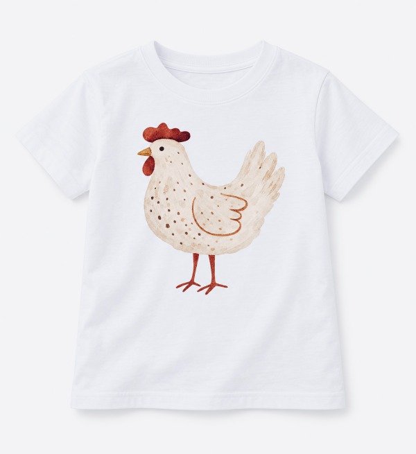 Producto - Remera infatil - GALLINA DE CAMPO - 1