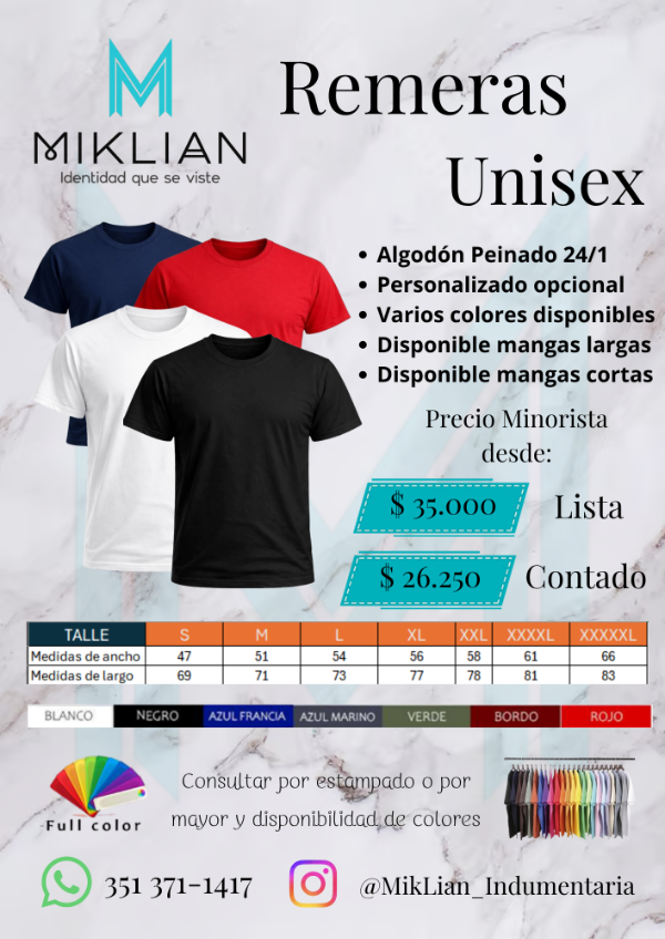 Producto - Remera Hombre