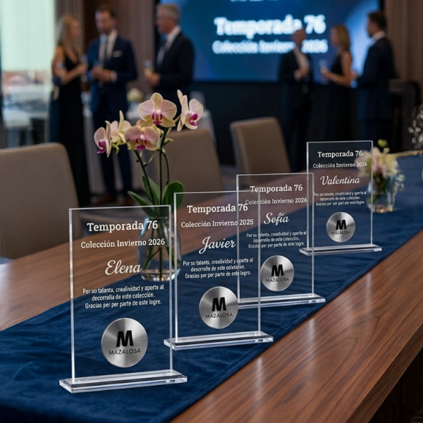 Producto - Placa Mención de Reconocimiento Premium