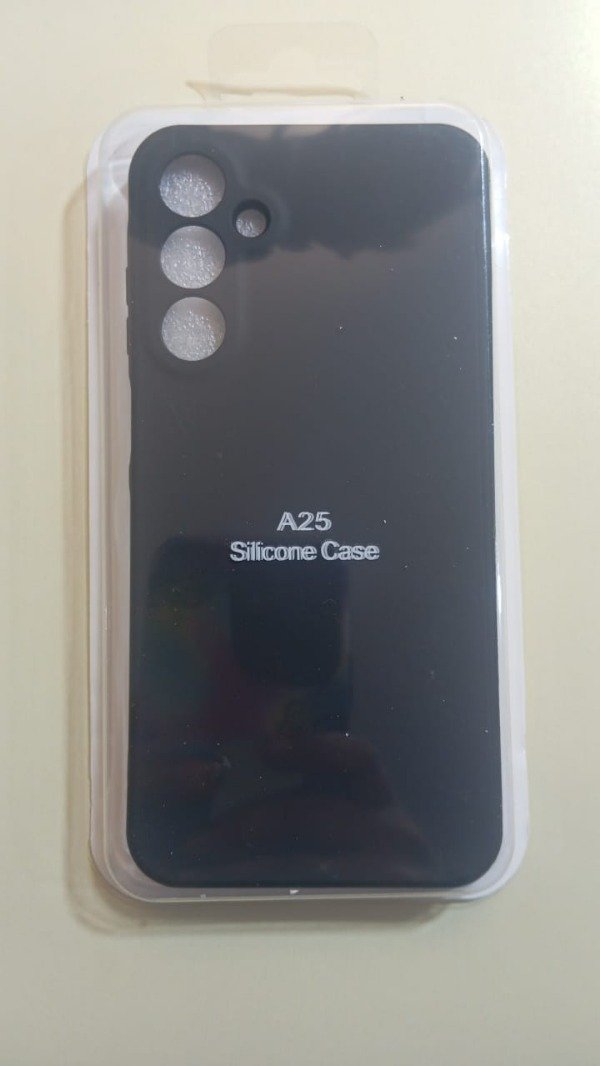 Producto - Funda Silicone Case Negro para Samsung A25