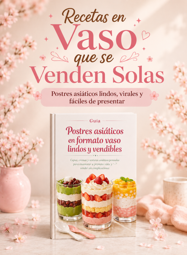 Producto - RECETARIO - POSTRES ASIÁTICOS EN VASO