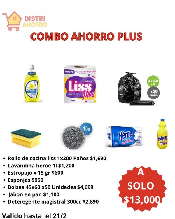 Producto - COMBO AHORRO PLUS