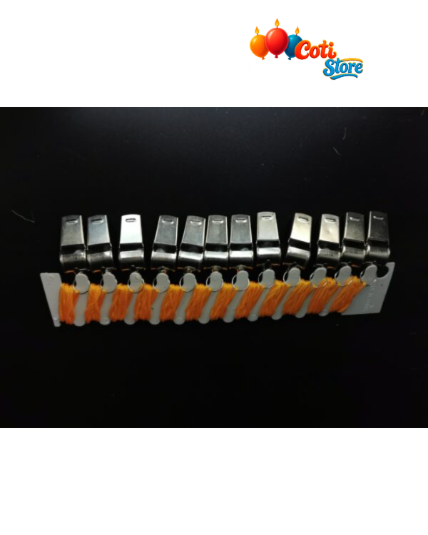 Producto - Silbato Metalizado x24 Unidades