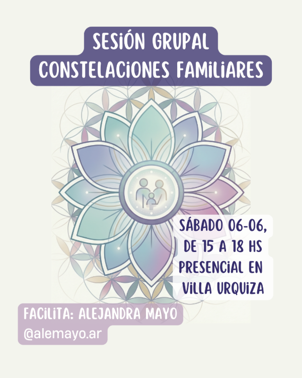 Producto - Sesión Grupal Constelaciones Familiares