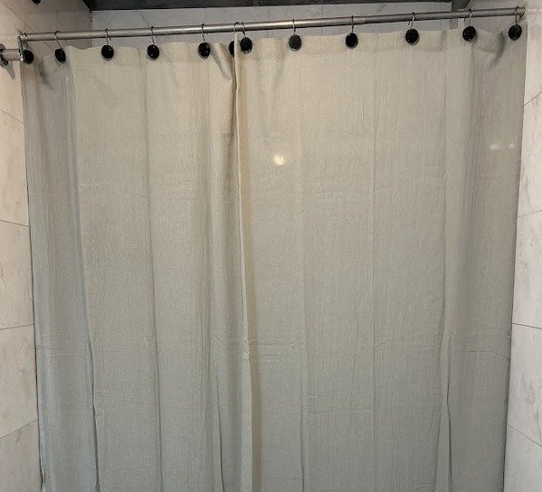 Producto - Cortina Ojal comun baño gasa