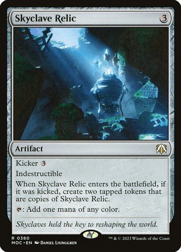 Producto - Skyclave Relic  March of the Machine Commander