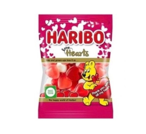 Producto - Gomitas haribo Love hearts 160gr