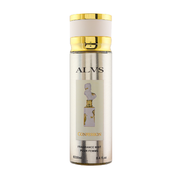 Producto - PERFUME EN SPRAY CONFESSION BLANCO ALVS 250ML JH250-39